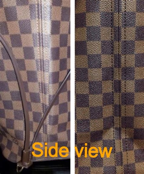 how to tell if louis vuitton damier is real